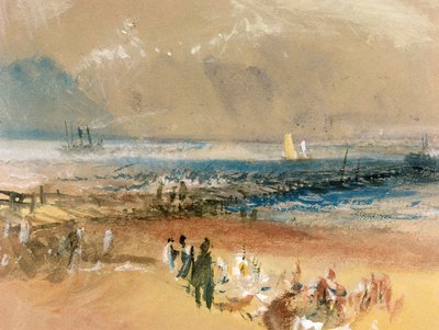 Boote am Margate Pier von Joseph Mallord William Turner